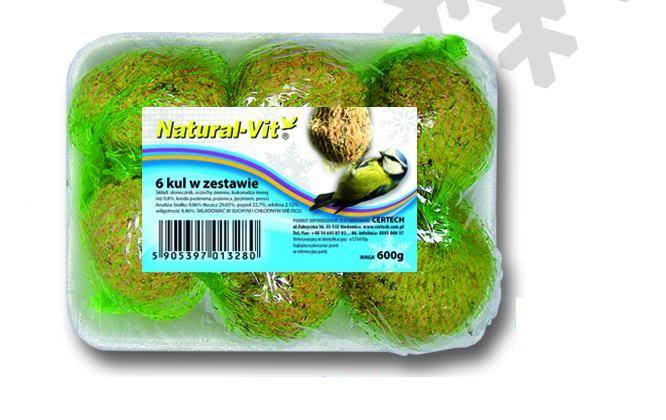C.KULE ZIMOWE 90g TACKA 6SZT.