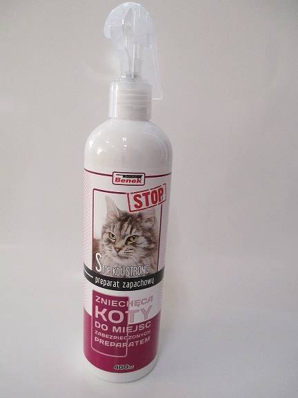 ODSTRASZ. DLA KOTÓW "STOP KOT" STRONG 400ml