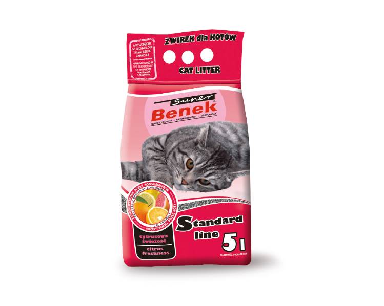 PIASEK S.BENEK CYTRUSOWA ŚWIEŻOŚĆ 5L