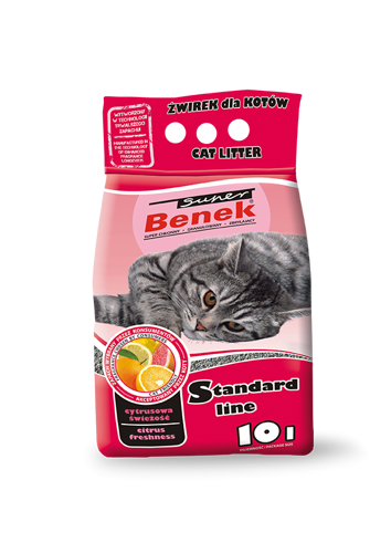 PIASEK S.BENEK CYTRUSOWA ŚWIEŻOŚĆ 10L