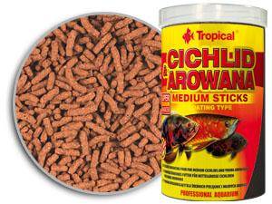 CICHLID&AROWANA MEDIUM STICKS 250ml/90g