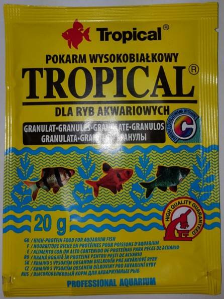 TROPICAL GRANULAT 20g saszetka