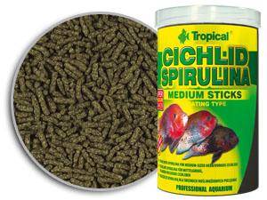 CICHLID SPIRULINA medium sticks 1000ml/360g