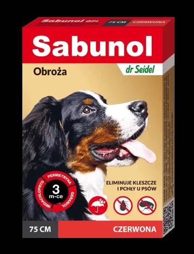 SABUNOL OBROŻA p/p 75cm czerwona