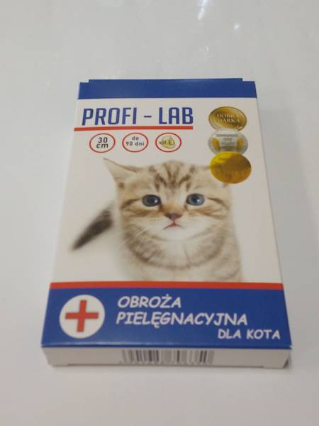 PCHEŁKA OBROŻA PROFI DLA KOTA 30cm