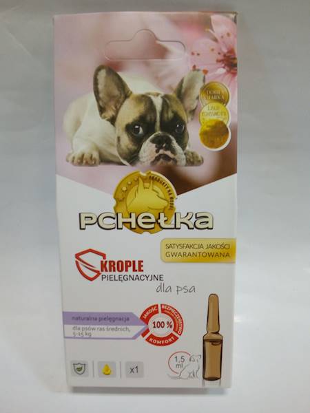 PCHEŁKA-KROPLE  pies 5-15kg 1,5ml