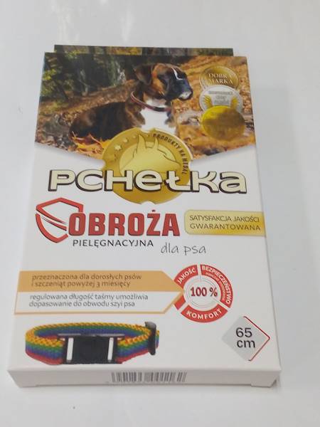 PCHEŁKA OBROŻA DLA PSA  65cm 