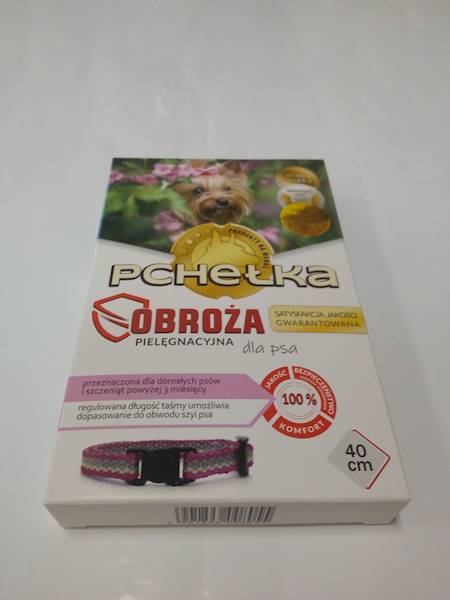 PCHEŁKA OBROŻA DLA PSA BEZZAPACHOWA 40cm 