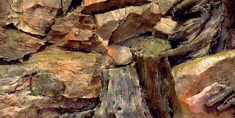 D.TŁO STRUKTURALNE DO AKWARIUM 100x50 Typ korzeń