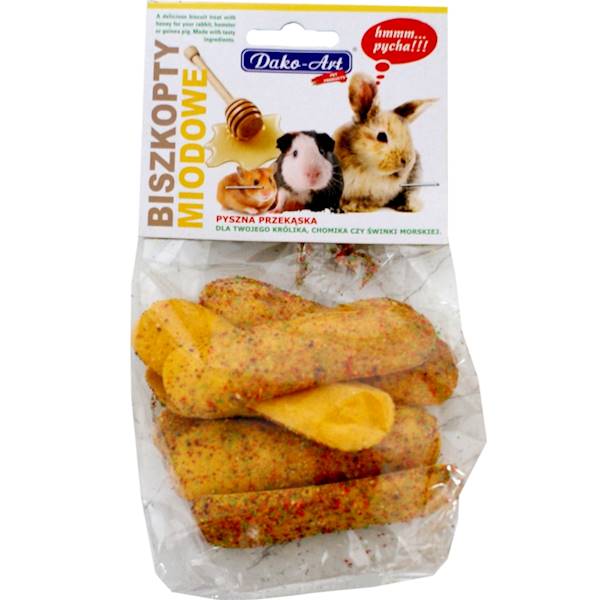 DAKO BISZKOPTY MIODOWE ZAW.50g