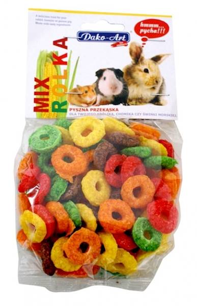 DAKO ROLKA MIX - CHRUPKI 50g zawieszka
