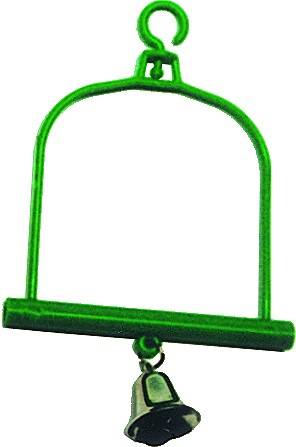 HUŚTAWKA PLASTIKOWA Z DZWONKIEM 10/17cm