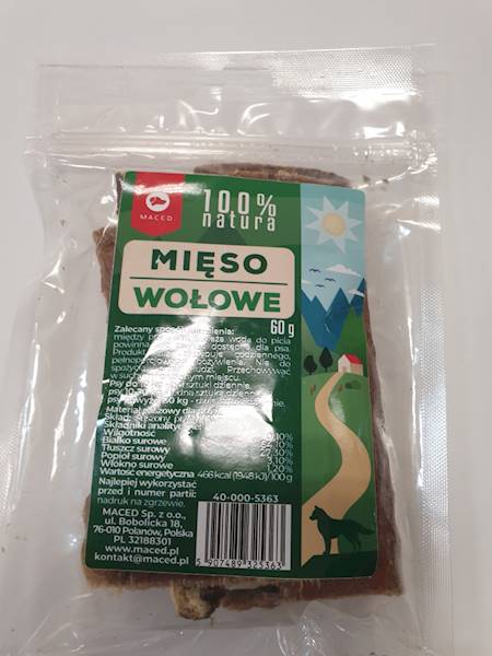 MACED MIĘSO WOŁOWE 60g