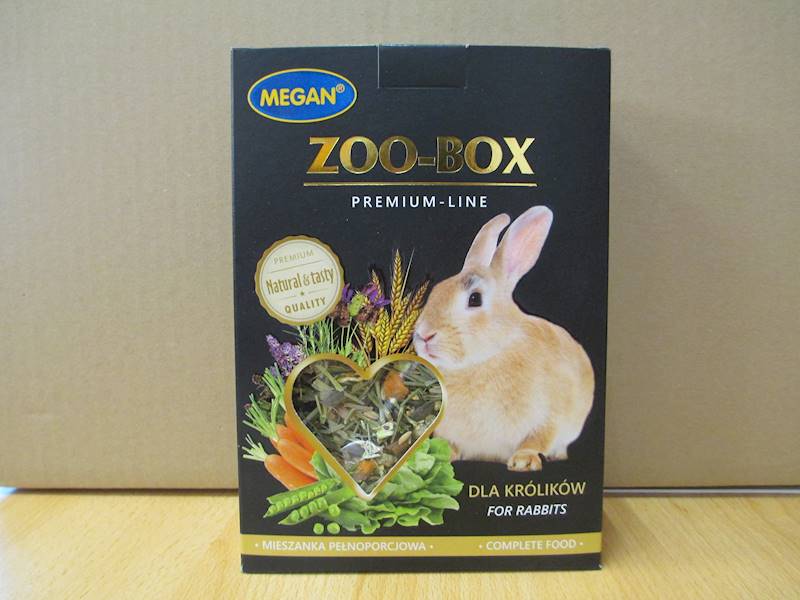 MEGAN ZOO-BOX DLA KRÓLIKA 420g