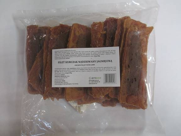 P.FILET KURCZAK NADZIEWANY JAGNIĘCINĄ 500g