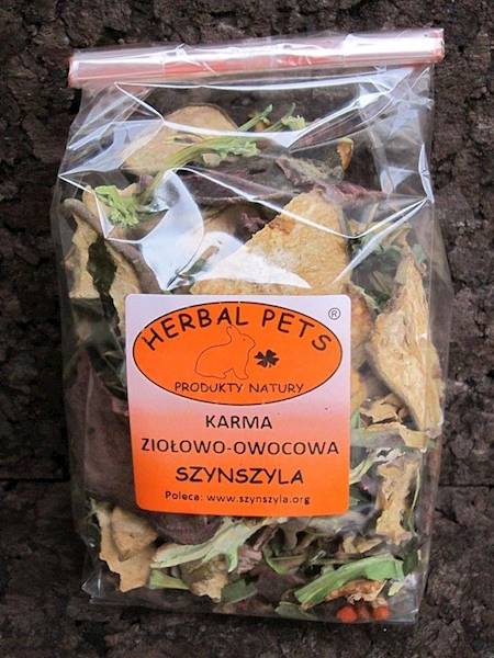 PETS SZYNSZYLA-ZIOŁOWO/OWOCOWA 150g