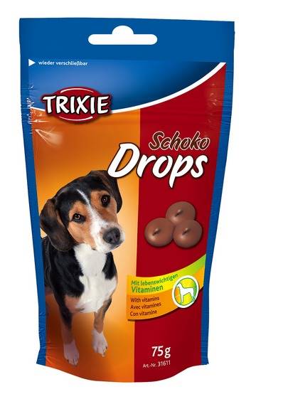 DROPSY TX -PIES 75g /CZEKOLADOWE