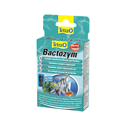 TETRA BACTOZYM-sprzyja rozw. bak. do filtra 10tab.