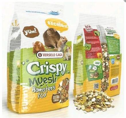 V.CRISPY MUESLI HAMSTER & CO 1kg - chomik