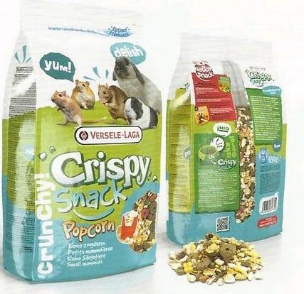 V.CRISPY SNACK POPCORN 650g - gryzoń uzupełn.