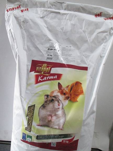 VITAPOL.GRANULAT DLA GRYZONI I KRÓLIK 20kg