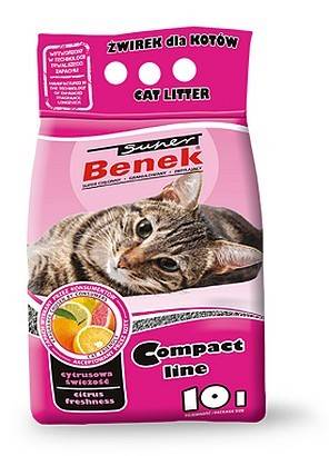 PIASEK S.BENEK COMPACT CYTRUSOWA ŚWIEŻ 10L