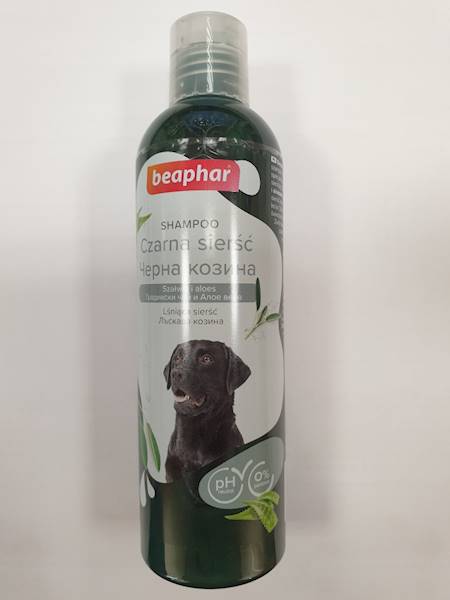 BEAPHAR SZAMPON SIERŚĆ CZARNA 250ml