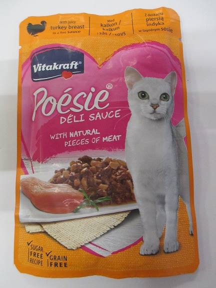 VITAKRAFT POESIE INDYK 85G/KOT SASZ.