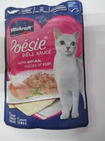 VITAKRAFT POESIE CZARNIAK 85G/KOT SASZ.