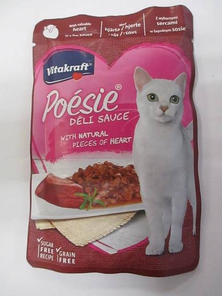 VITAKRAFT POESIE SERCA 85G/KOT SASZ.
