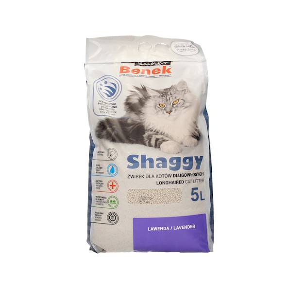 PIASEK S.BENEK SHAGGY LAWENDA 5L