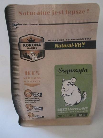 C.Mieszanka Korona Natury Szynszyla 750g