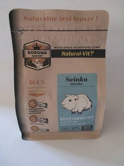 C.Mieszanka Korona Natury Świnka morska 750g