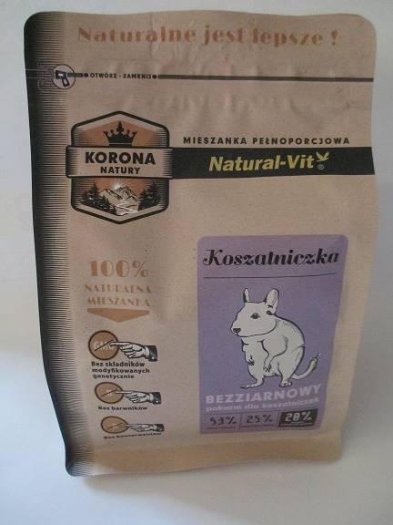 C.Mieszanka Korona Natury Koszatniczka 750g