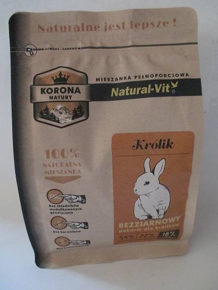 C.Mieszanka Korona Natury Królik 750g