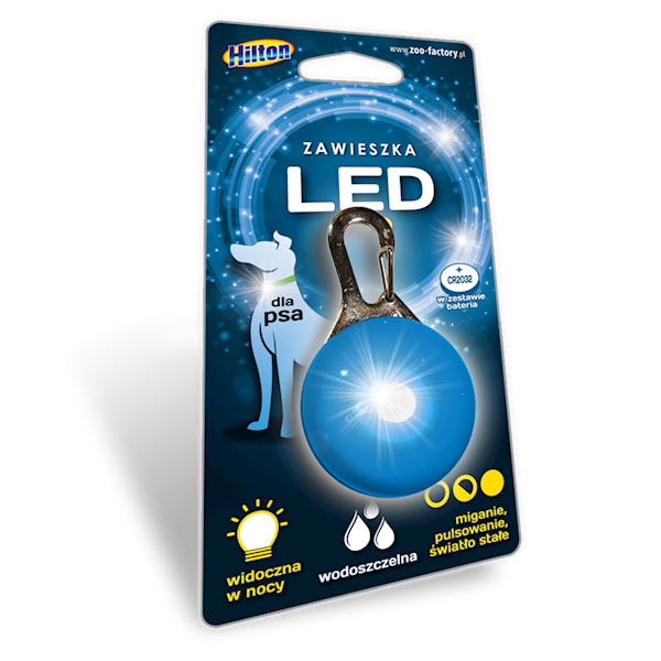 LED/ZAWIESZKA SILIKONOWA 2,0*3,1*5,5 CM HILTON