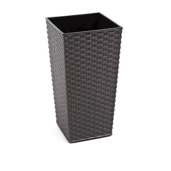 DONICA FINEZJA 250x250 RATTAN GRAFIT METALIK