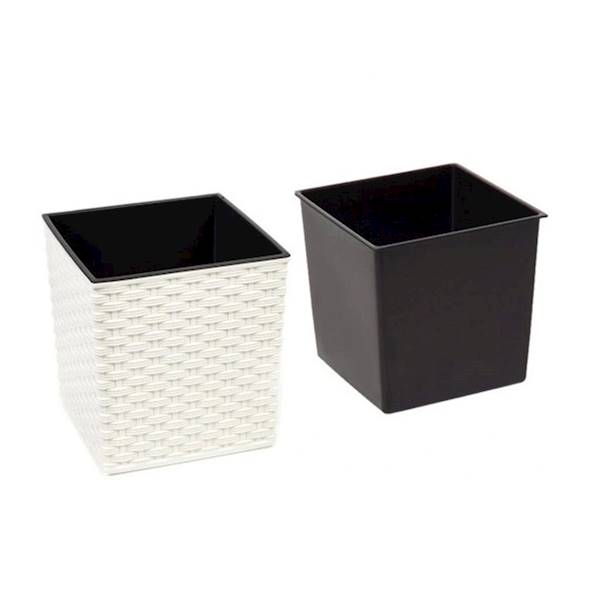 DONICA JUKA 400x400 RATTAN KREMOWY