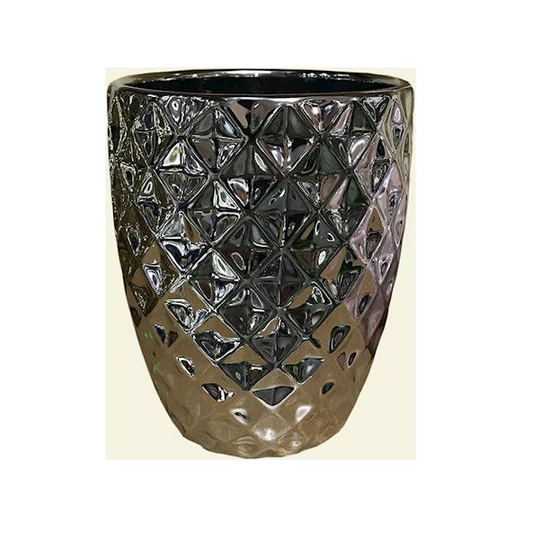 01.012.14 DIAMOND POT SILVER