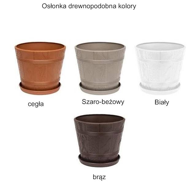 OSŁONKA DREWNOPODOBNA 3 TERRAKOTA