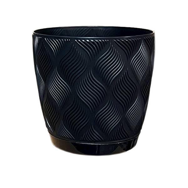 FLOW PETIT ECO RECYCLED Z PODSTAWKĄ 19 GŁĘB. CZERŃ