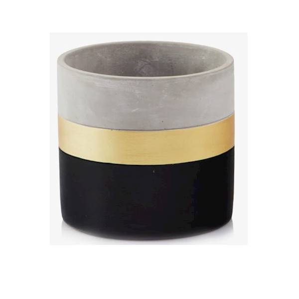 05.258.14 CYLINDER BLACK & GOLD