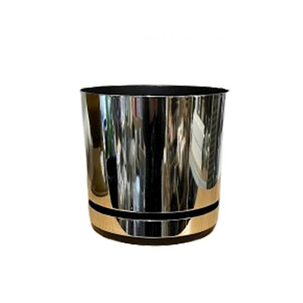 DEKOR DONICZKA 18 CM srebrny