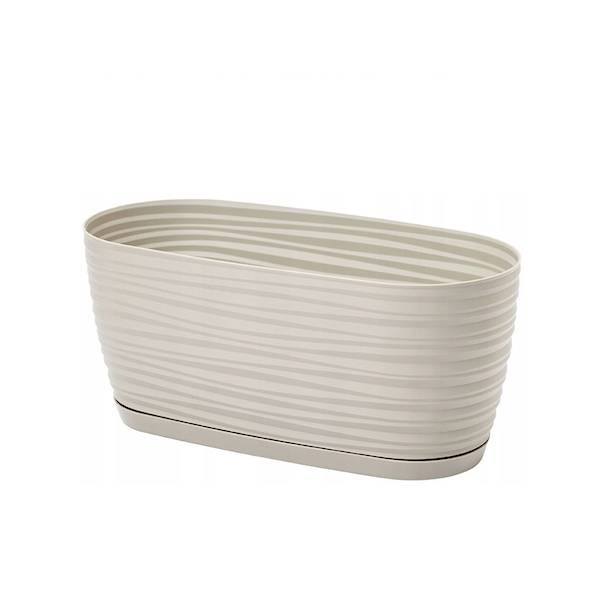 SKRZYNKA SAHARA PETIT Z PODSTAWKĄ 31 JASNOSZARY