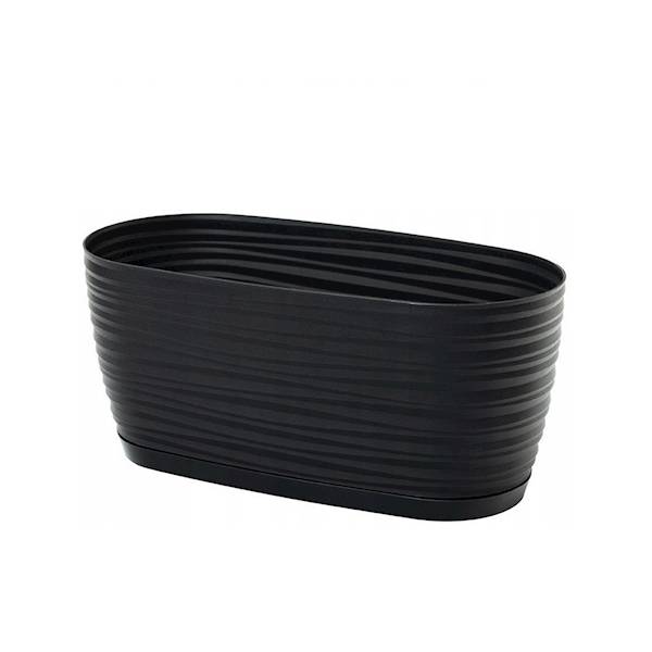 SKRZYNKA SAHARA PETIT Z PODSTAWKĄ 31 CZARNY