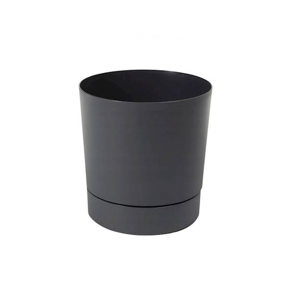 DONICA Z PODSTAWKA AURA 175 RECYCLED ANTRACYT