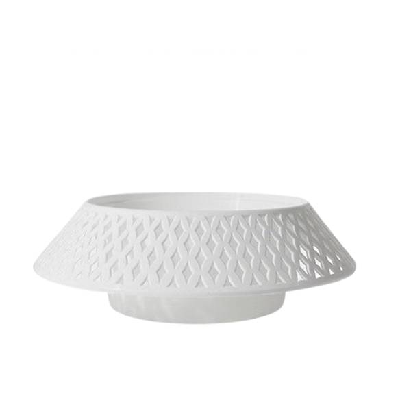 MISKA AŻUROWA 23 CM -biały