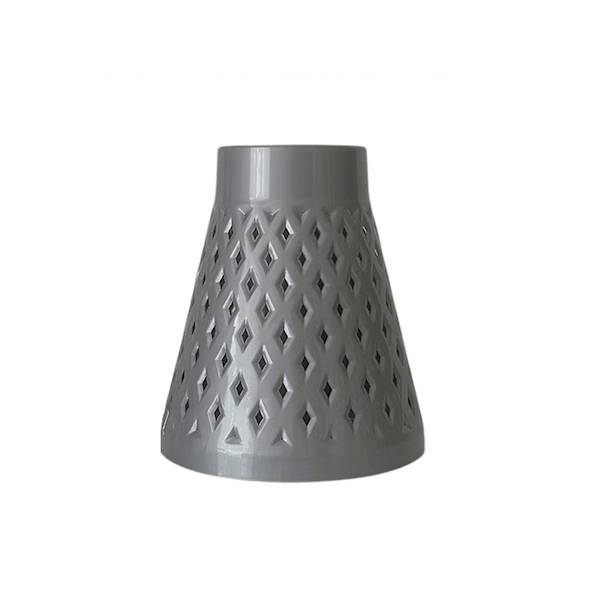 FLAKON AŻUR NOWY 12/25cm srebrny