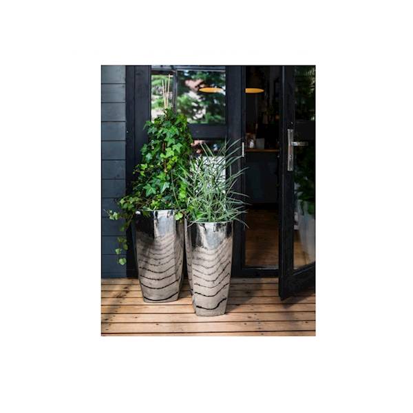 01.506. 57/61 KPL 2SZT. DONICA CAMILA SREBRNA