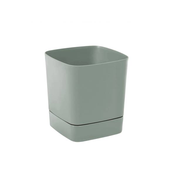 DONICA Z PODSTAWKĄ CLIMA 250x250 RECYCLED SZAROZIE